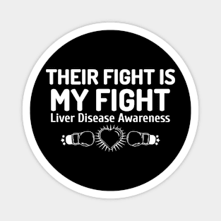 Liver Disease Awareness Magnet